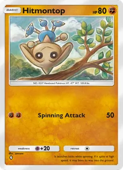Pokémon-Karte Hitmontop 085/140