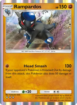 Pokémon-Karte Rampardos 089/140