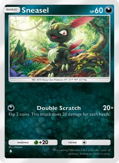 Pokémon-Karte Sneasel 098/140