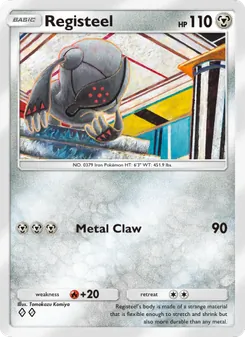 Pokémon-Karte Registeel 112/140
