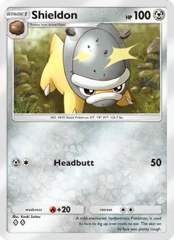 Pokémon-Karte Shieldon 113/140