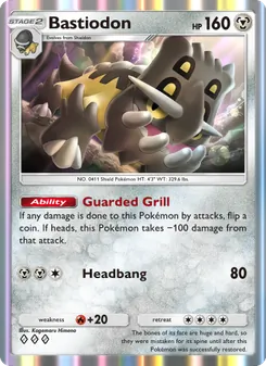 Pokémon-Karte Bastiodon 114/140