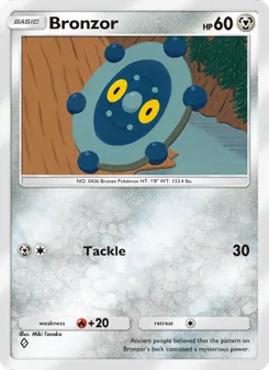 Pokémon-Karte Bronzor 116/140