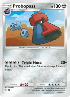 Pokémon-Karte Probopass 118/140