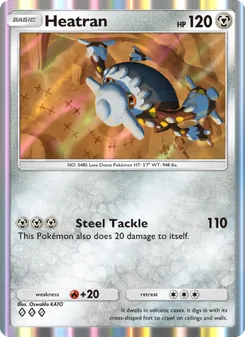 Pokémon-Karte Heatran 120/140