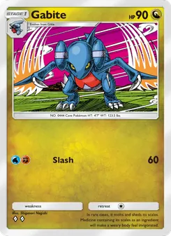 Pokémon-Karte Gabite 122/140