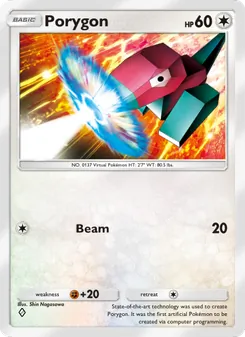 Pokémon-Karte Porygon 127/140