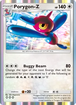 Pokémon-Karte Porygon-Z 129/140