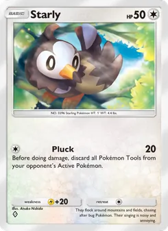 Pokémon-Karte Starly 132/140