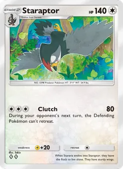 Pokémon-Karte Staraptor 134/140