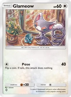 Pokémon-Karte Glameow 139/140