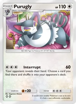 Pokémon-Karte Purugly 140/140