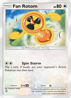 Pokémon-Karte Fan Rotom 142/140