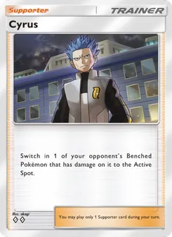 Pokémon-Karte Cyrus 150/140