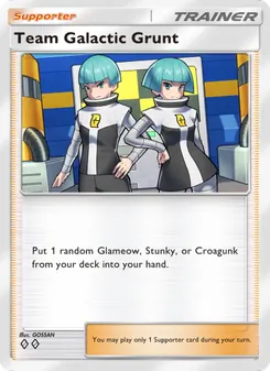 Pokémon-Karte Team Galactic Grunt 151/140