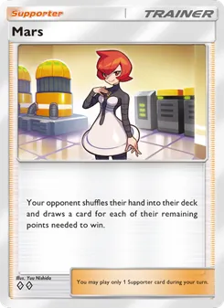 Pokémon-Karte Mars 155/140