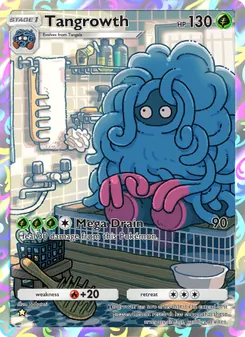 Pokémon-Karte Tangrowth 156/140