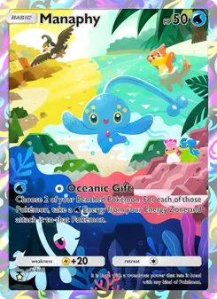 Pokémon-Karte Manaphy 162/140