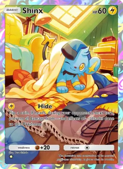 Pokémon-Karte Shinx 163/140