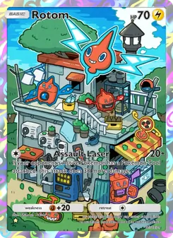 Pokémon-Karte Rotom 164/140