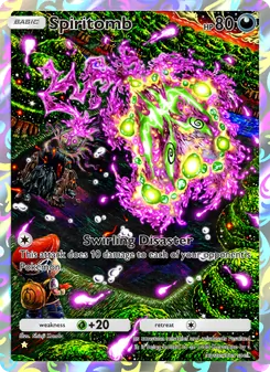 Pokémon-Karte Spiritomb 172/140
