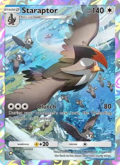 Pokémon-Karte Staraptor 176/140
