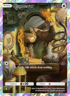 Pokémon-Karte Glameow 178/140