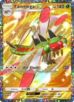 Pokémon-Karte Yanmega ex 180/140