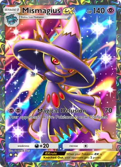 Pokémon-Karte Mismagius ex 184/140