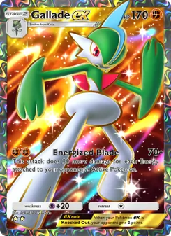 Pokémon-Karte Gallade ex 185/140
