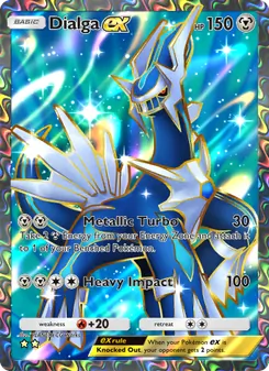 Pokémon-Karte Dialga ex 188/140