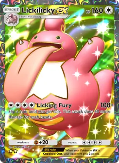 Pokémon-Karte Lickilicky ex 189/140