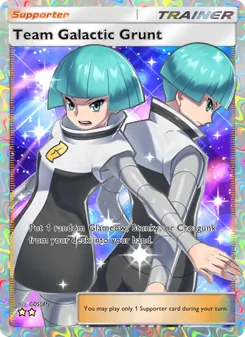 Pokémon-Karte Team Galactic Grunt 191/140