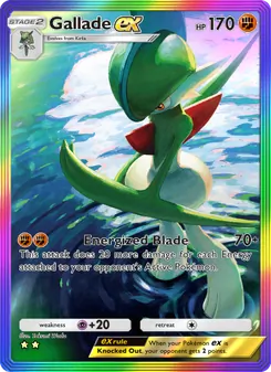 Pokémon-Karte Gallade ex 200/140