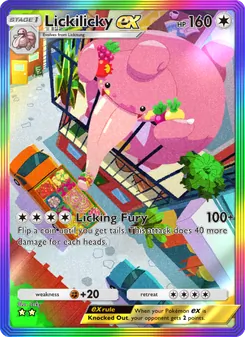 Pokémon-Karte Lickilicky ex 203/140