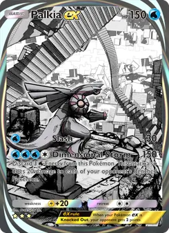 Pokémon-Karte Palkia ex 204/140