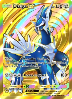 Pokémon-Karte Dialga ex 207/140