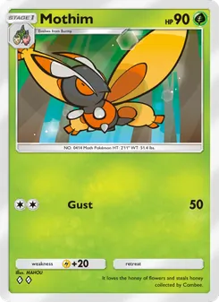 Pokémon-Karte Mothim 003/075