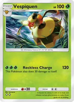 Pokémon-Karte Vespiquen 005/075