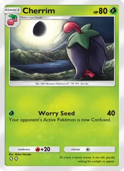 Pokémon-Karte Cherrim 007/075