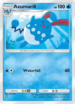 Pokémon-Karte Azumarill 015/075