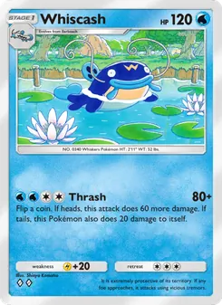 Pokémon-Karte Whiscash 017/075