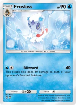 Pokémon-Karte Froslass 019/075