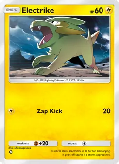 Pokémon-Karte Electrike 027/075