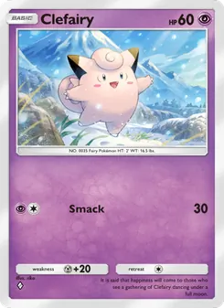 Pokémon-Karte Clefairy 029/075