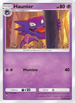 Pokémon-Karte Haunter 032/075