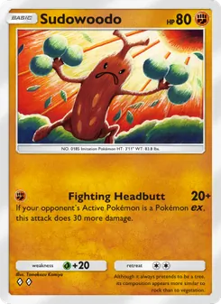 Pokémon-Karte Sudowoodo 036/075