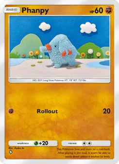 Pokémon-Karte Phanpy 037/075