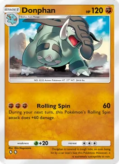 Pokémon-Karte Donphan 038/075