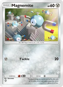 Pokémon-Karte Magnemite 053/075